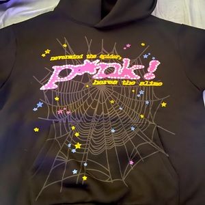 Black sp5der hoodie